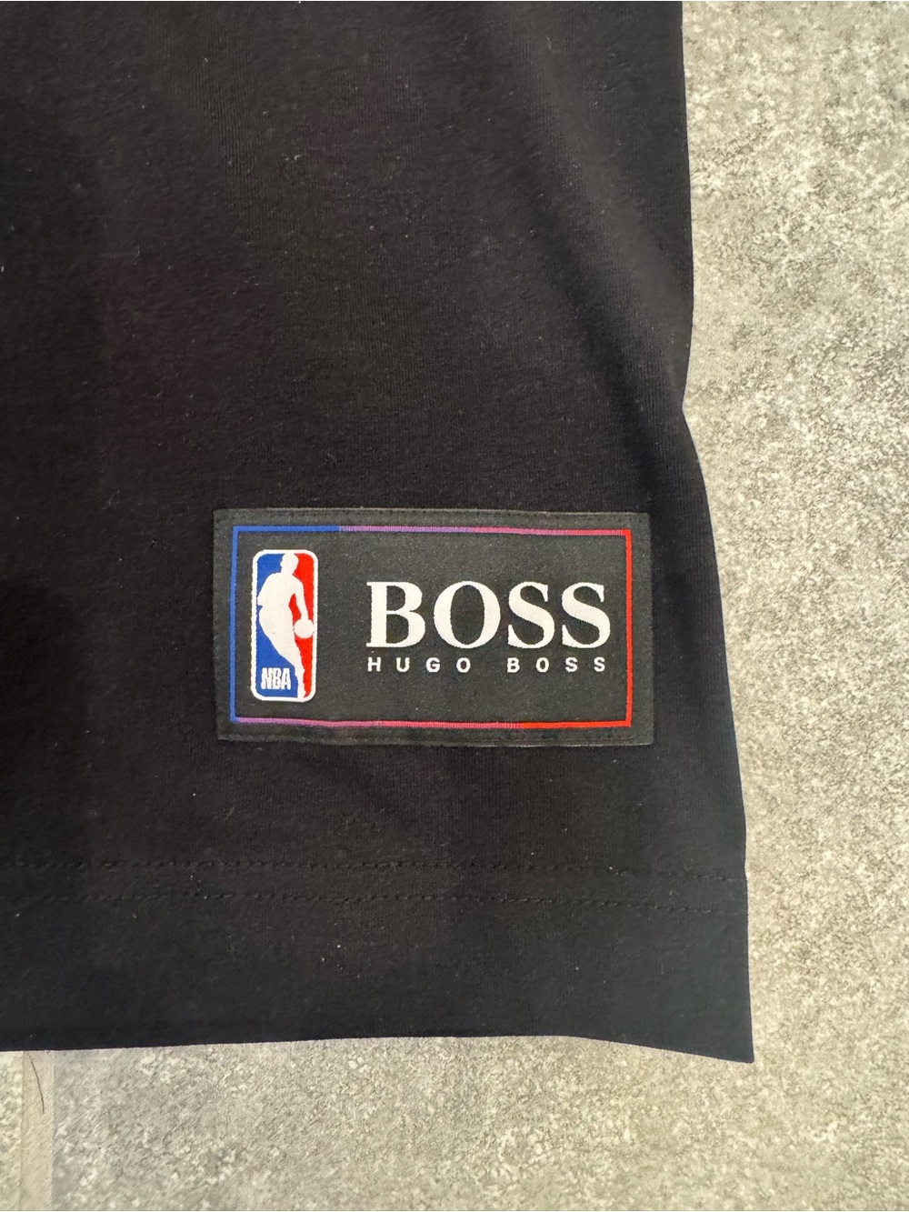 Boss Hugo Boss x NBA Knicks basketball black T-Shirt XXL NEW - Picture 2 of 8